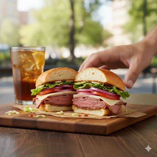 enjoy this sandwich